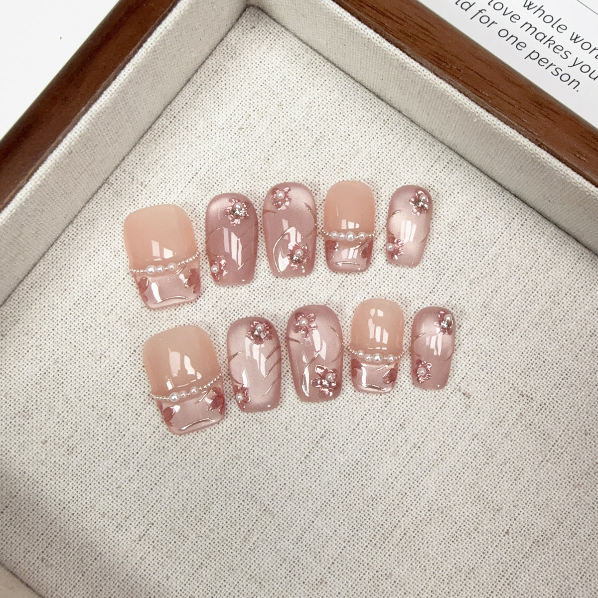 Perilla Handmade Press On Nails